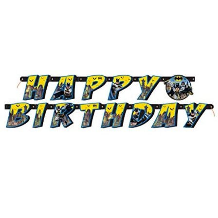 Banderoll Batman 182 cm - Batman Kalas Dekoration - Kalaslagret.se