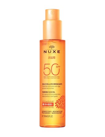 NUXE Tanning Sun Oil Spf50 150 Ml - Nude - 150 ml