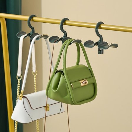 Garderob Multifunktionell handväska Scarf förvaringsställ