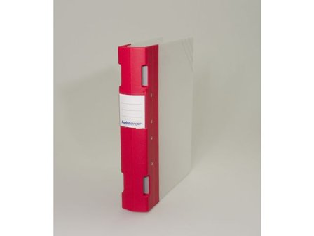 KEBA Gaffelpärm Ergo A4 55mm röd/neutral - Lyreco - Kontorsmaterial - Pärmar och register - Gaffelpärmar i plast