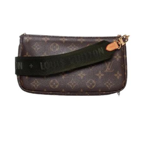 Louis Vuitton Vintage, Pre-owned Canvas louis-vuitton-bags Groen, Dames, Maat:ONE Size