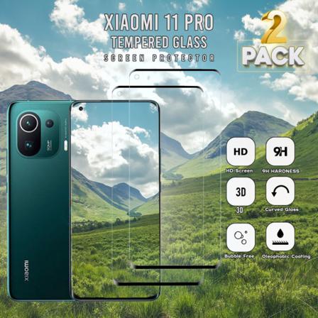 2-pack Xiaomi 11 Pro - Härdat Glas 9h - Super Kvalitet 3d