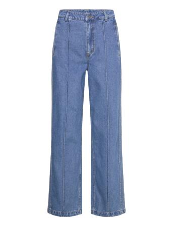 Adidas Originals Premium Essentials Denim Straight Leg Blå
