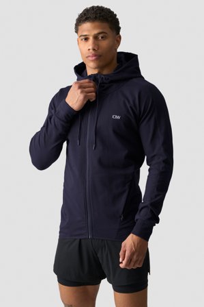 ICANIWILL - Activity Zip Hoodie Men Navy - Miehet - Treenivaatteet ICIW:ltä