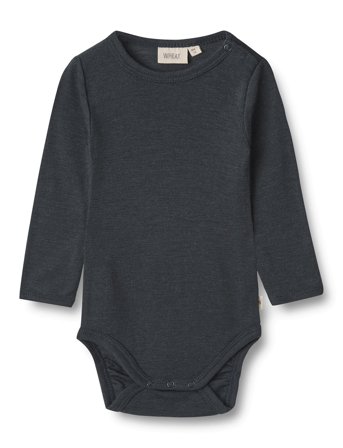 Wheat Wool Body L/S Lucca - Navy - 68