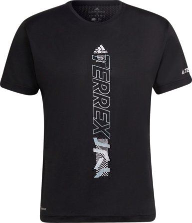 Adidas Men's Terrex Agravic Tee Men Short sleeved fitness sweater Black S