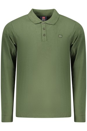 Norway 1963 Polo Maniche Lunghe Uomo Verde
