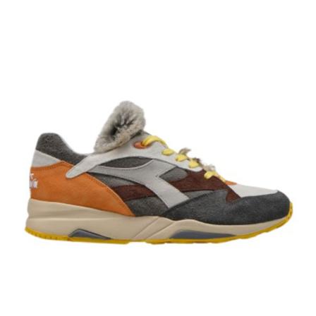 Diadora, Eclipse Lupo Sneakers Grijs, unisex, Maat:38 EU