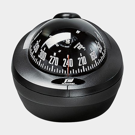 Veneen kompassi Plastimo Offshore 75, Ø70 mm, jalustakiinnitys, musta