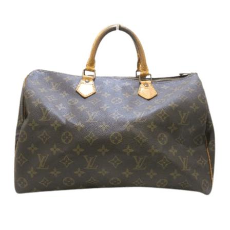 Louis Vuitton Vintage Pre-owned Speedy , Bruin , Dames , Maat: ONE Size Vintage Tassen
