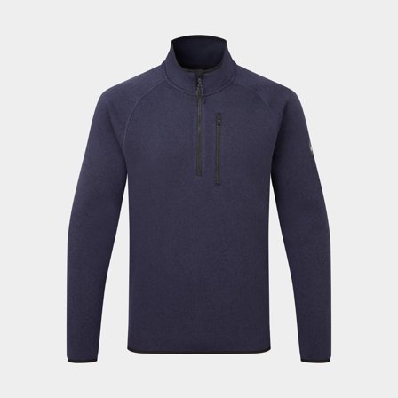 Jersey polar Gill Knit Fleece 1/4 Zip Neck Navy, hombre, X-Large
