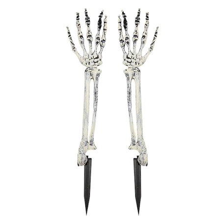 Halloween-scenlayout rekvisita, spökfestivaldekorationer, dekorationer, instick, simulering av ben, ben, händer och ben