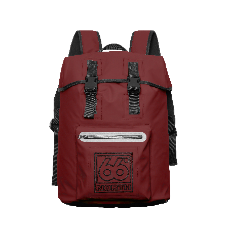 66 North men's Backpack Bags & Backpacks - Burgundy - one size