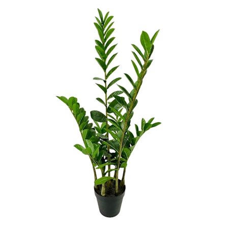 Zamia-keinotekoinen ruukkukasvi, 95 cm, kangas, PVC