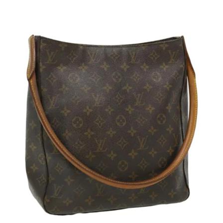 Louis Vuitton Vintage, Pre-owned Looping Bag Bruin, Dames, Maat:ONE Size