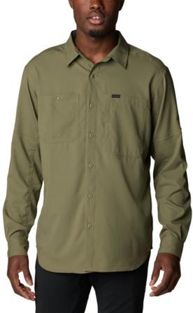 Columbia - Silver Ridge Utility Lite Long Sleeve paita - Stone Green - Miesten