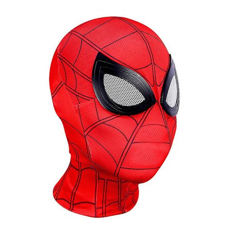 Spiderman Superhelt Maske Voksen Halloween Fuld Hoved Cosplay Party Prop Fancy Dress Kostume