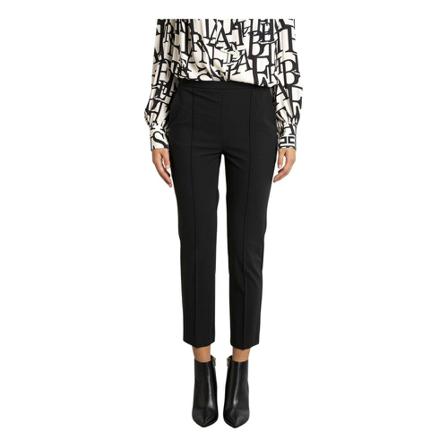 Elisabetta Franchi Byxor svart, Dam Kostymbyxor, Dam, Storlek: M