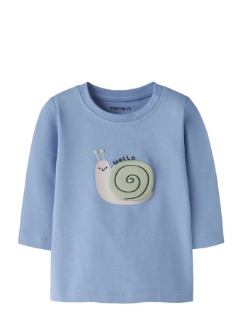 name it Nbmvobbi Ls Top Box - Blue - 86