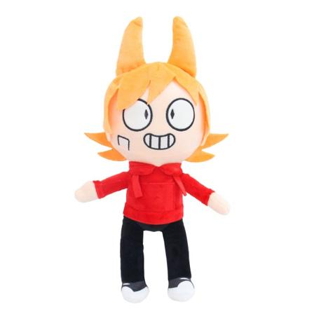 1 stk. Ny eksklusiv Eddsworld Tord Anime plys Cartoon Edd dukke indendørs boligindretning blødt udstoppet PP bomuldslegetøj gave