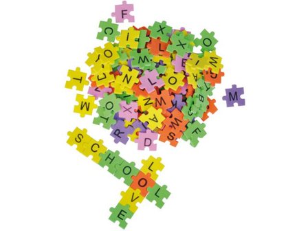 PLAYBOX Mjuka pusselbokstäver 2000/fp - Lyreco - Skola och förskola - Hobbymaterial - Pyssel