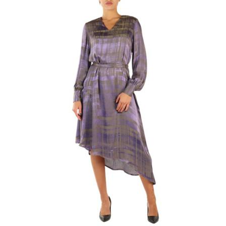 Manila Grace Midi Kjole Lilla, Dame