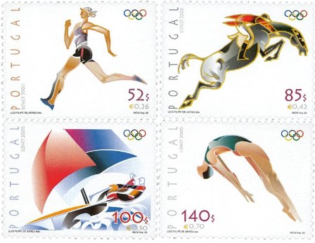 Portugal - OL i Sydney 2000 - Postfrisk sæt 4v