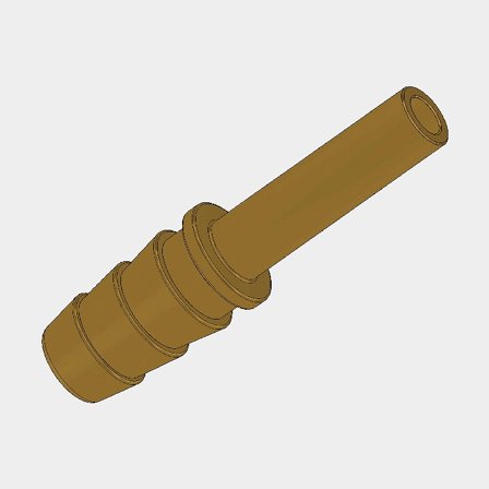 Slangtule IGT , geschikt voor Ø8 mm buis - Ø8 mm slang