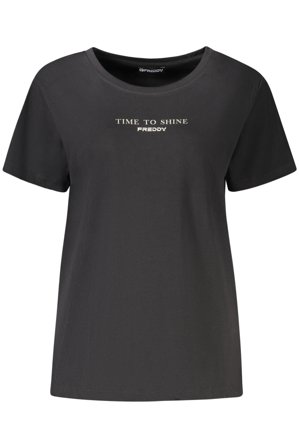 Freddy T-shirt Maniche Corte Donna Nero