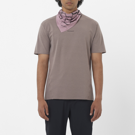 Salomon - Basislagen tops Kleding Trackline Ss Tee M