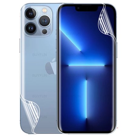 iPhone 11 Pro Max Hydrogel Skärmskydd Fram- & Baksida HD 0,2mm