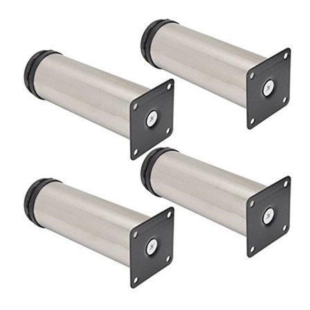 4 x Justerbare Møbel/Skab/Sofa Ben Ben (15cm)