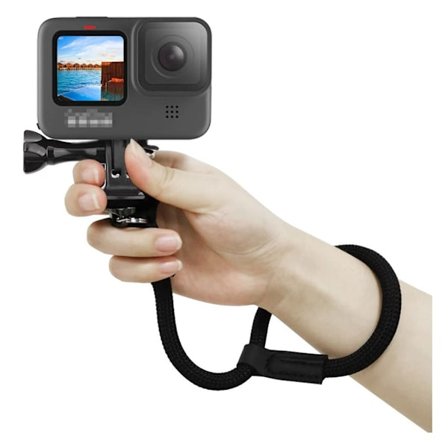 GoPro Hero 9 safety handheld with rem - svart
