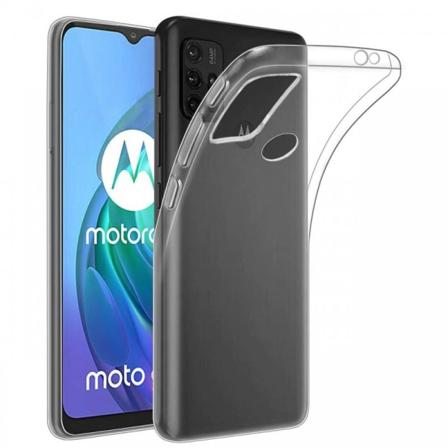 Motorola Moto G30 Stötdämpande Silikon Skal Simple Transparent