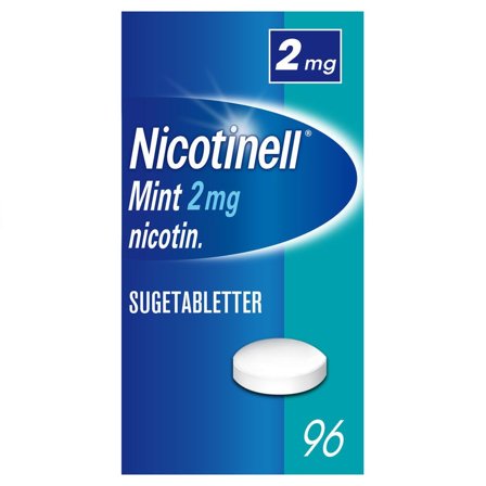 Nicotinell sugetabletter 2 mg mint 96 stk