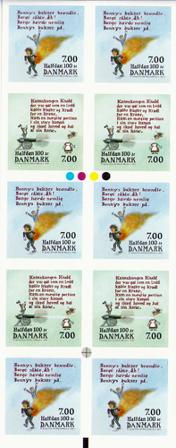 Danmark 2015 - AFA 1803-1804 - Stribe - Postfrisk