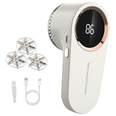 Fabric Shaver Kompatibel med Kläder, Fabric Shaver Luddborttagare, Elektrisk Luddborttagare Kompatibel med Kläder, Uppladdningsbar