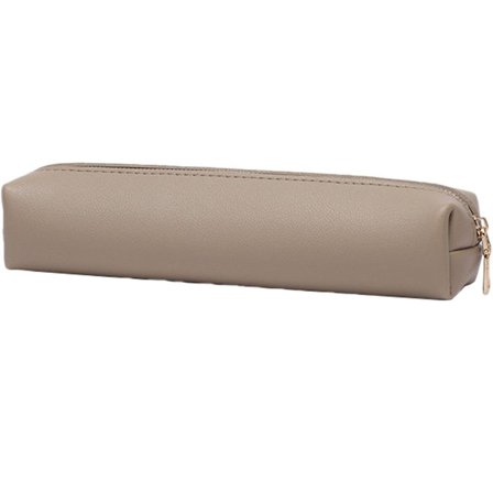 Pennfodral PU pennfodral I pennfodral I vintage pennhållare I ljus khaki KLB_tfrf