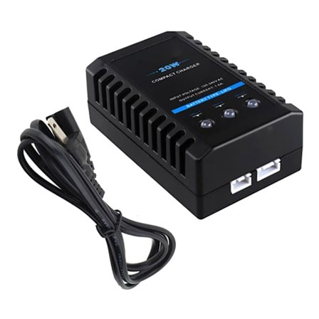 B3 20W Kompakt 2S 3S Lipo Strømforsyningslader for Fjernstyrt Helikoptertilbehør