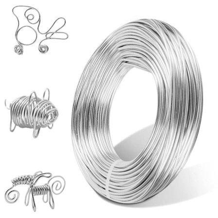 Aluminium Hobbystråd (2 mm) - 30 M For Smykker Og Håndverk