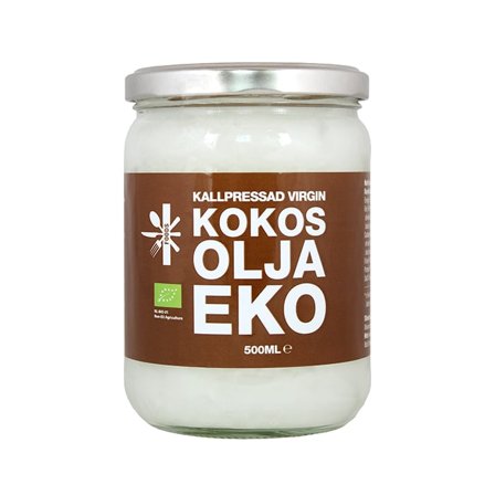 Superfruit Foods Kallpressad Virgin Kokosolja EKO 500 ml