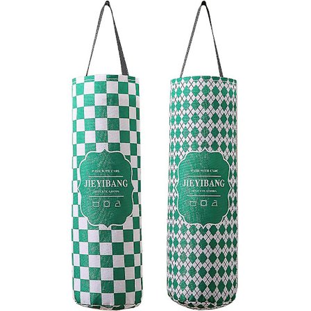 2-pakks Plastposeholdere - Handleposer, Dispenser og Oppbevaring for Handleposer