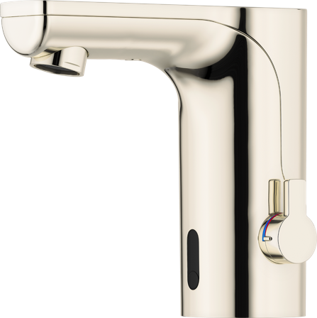 Mora 720080.16 Tvättställsblandare beröringsfri, utan bottenventil, Eco Champagne, Badrum