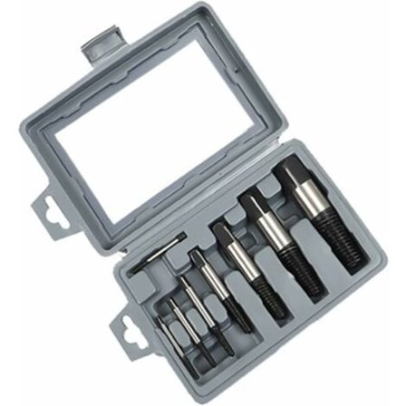 TS-Ensemble skrueudtrækkere i legeret stål, trekantet vandhane, sæt til udtrækning af knækkede skruer, fjerner beskadigede skruer