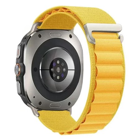 Alpine Nylonarmband kompatibel med Samsung Galaxy Watch 8 44mm 40mm Classic 46mm Bekvämt armband Galaxy Watch Ultra 2025 47mm