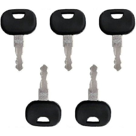 Nøgle 14603 10 stk. Tændingsudskiftningsnøgler Egnet til Fendt, Claas, Liebherr, Zetteleyer, Deutz, Manitou, New Holland, Gravemaskine, Læsser E [DB]