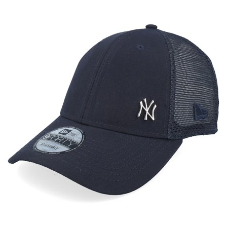 New Era - MLB Blau trucker Cap - New York Yankees Flawless 9FORTY Navy Trucker @ Hatstore