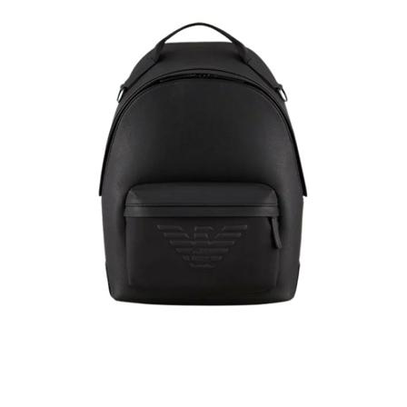 Emporio Armani Rugzaks , Zwart , Heren , Maat: ONE Size Rugzakken