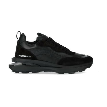 Dsquared2 Sneakers , Zwart , Heren , Maat: 45 EU