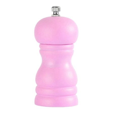 Hopeup Peberkværn Fødevaregodkendt Rustfrit Træ Håndholdt Peber Salt Krydderikværn Til Hjemmet Pink